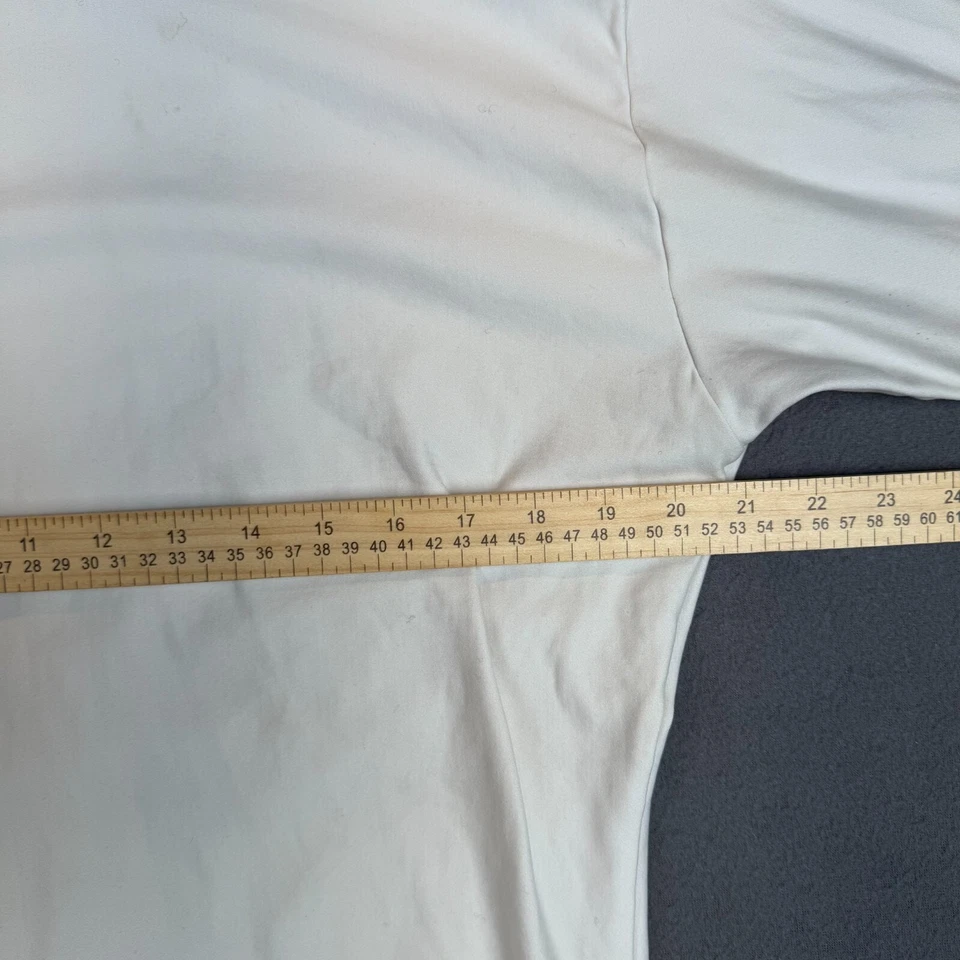 Under Armour Coldgear Thermal Shirt Womens Sz XXL White Stretch Workout Running - Image 3 of 4