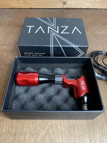 Peak Tanza Rotary Machine Tattoo Machine Red Preowned - product listing photo