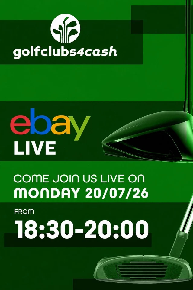 Golfclubs4cash Ebay Live! Europe's Largest Used Golf Selection. £1 Starts⛳