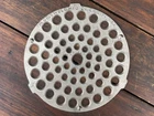 Griswold Cast Iron #11 Fully Marked Dutch Oven Trivet in Nickel Finish