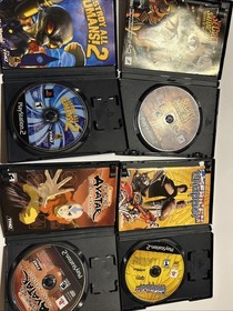 PlayStation 2 Video Game Lot - 4 Total Games + 1 Bonus Game See Photos  Works