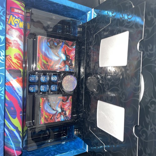 Pokemon Mega Charizard X UPC Ultra Premium Collection Playmat Sleeves Deck Dice - Picture 1 of 2
