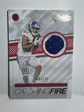 Sterling Shepard NY Giants 2017 Absolute Football Catching Fire Relic 13 60/175