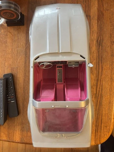 Vintage 1983 Barbie Silver Pink Vette Corvette Convertible 20”L Toy Car- Mattel