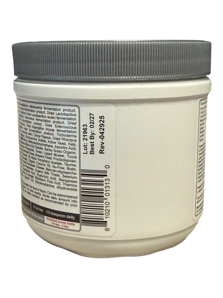 Dogzymes Complete - 益生菌、益生元 - 8 盎司狗粉 - Ex: 1/27 — 第 3/4 张图片