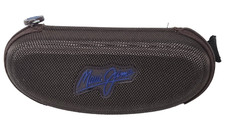 Maui Jim Brown Zip Travel Semi-Hard Sunglasses Clam Shell Case Only