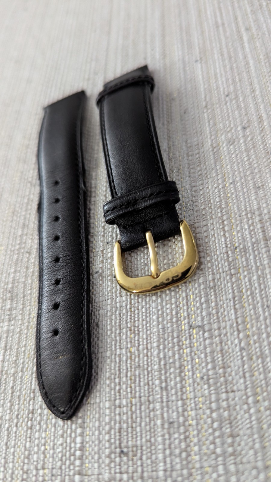 Coach Leather Strap  Watch Genuine Leather Original Coach Strap 18mm thumbnail 3