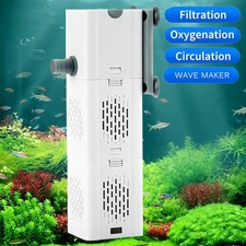 4-IN-1 Internal Aquarium Fish Tank Filter Submersible Water Pump 90 Gallon