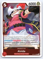 Alvida OP15-003 Rare Adventure on Kami's Island One Piece Foil Near Mint