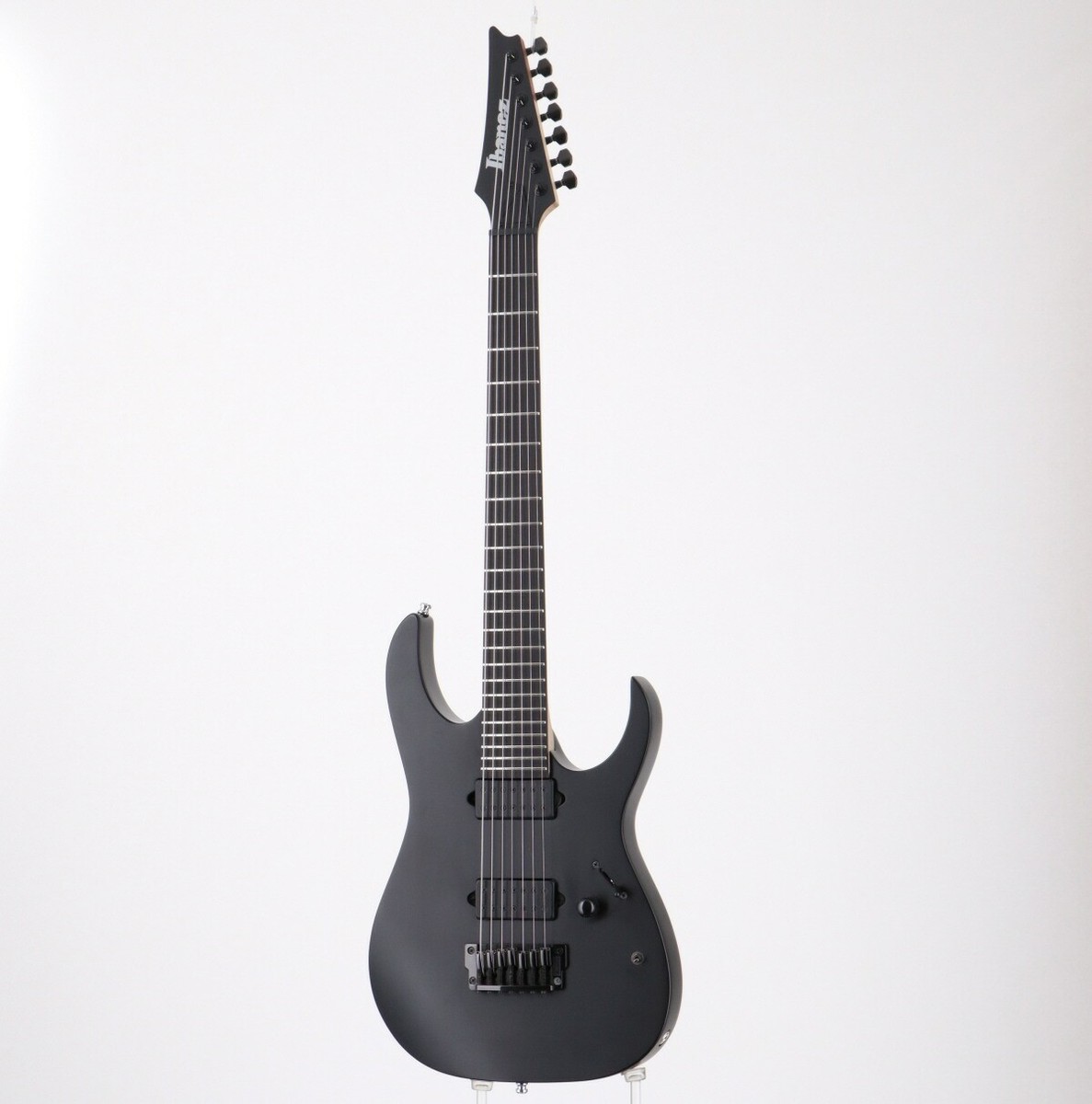 ギター Ibanez Iron Label RGIXL7 Black Flat Ibanez RGIXL7 Iron Label 7-String Electric Guitar Black