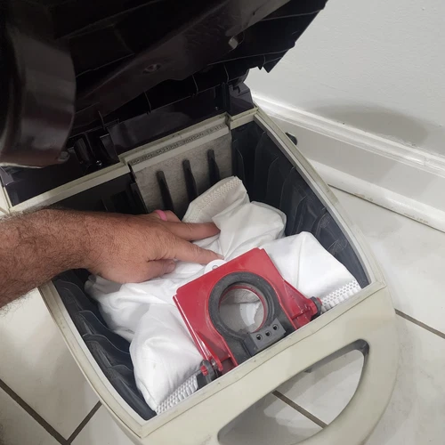Kenmore Purple Progressive 116 Canister Vacuum HEPA Filter Comple Fittings & Bag - Picture 16 of 24