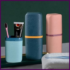 Travel Portable Toothbrush Toothpaste Holder Storage Case Box Organizer