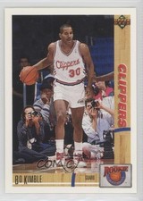 1991-92 Upper Deck Rookie Standouts Bo Kimble #R5 0w8
