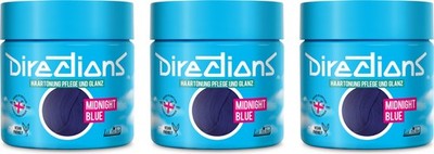 Directions Midnight Blue 3x100 ml