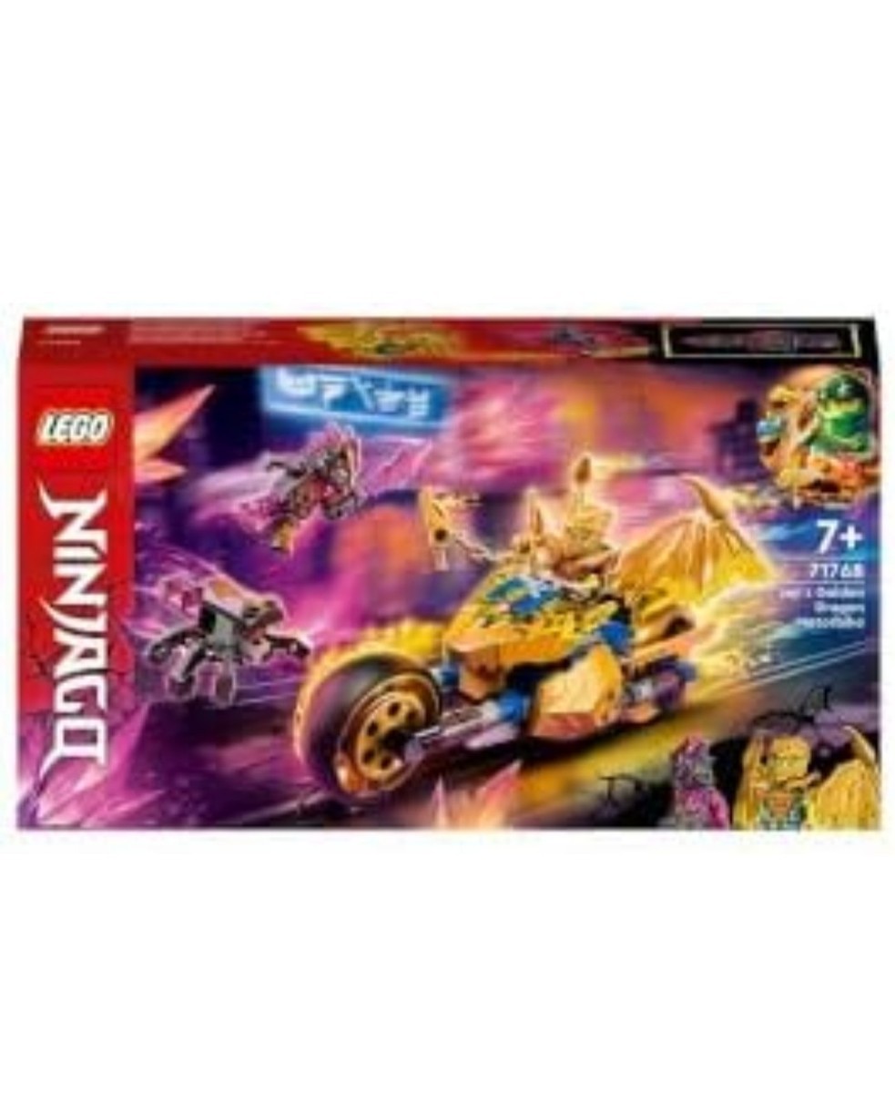 BNIB LEGO NINJAGO 71768 Jay's Golden Dragon Motorbike – NEW