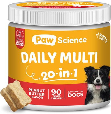 Dog Multivitamin and Supplements 20-in-1 90 Count