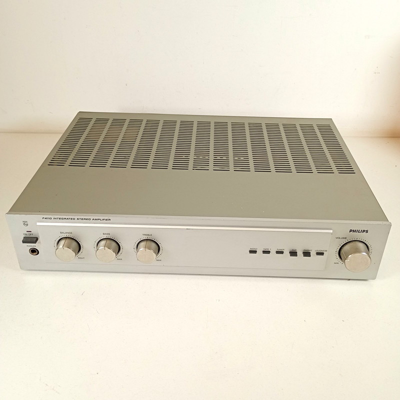Philips F4110 Integrated Stereo Amplifier Parts Only Vintage Hi Fi