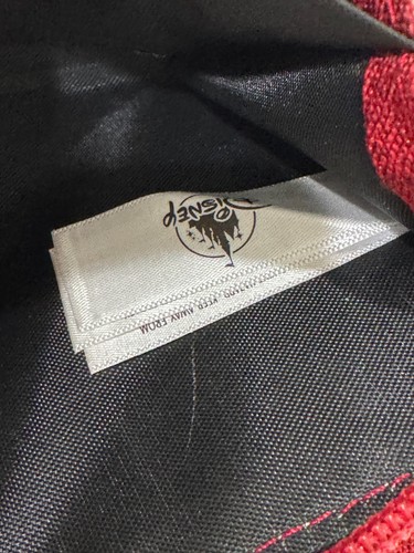 Portafoglio a tracolla Disney World Topolino - Rosso Nero con cinturino - Foto 8 di 9