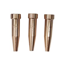 Acetylene Cutting Tips Harris Style 6290-0,6290-1,6290-2,Lot of 3