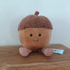 Jellycat Amuseables Acorn Plush - New With Tags - Rare & Retired