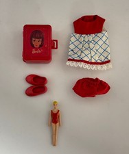 Muñeca Tutti Años 60 Vamos a Jugar Barbie, Ropa Mini Barbie Estuche