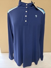 EP PRO NY Golf Polo Women s LONG SLEEVE MOCK ...