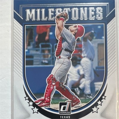Panini 2024 Donruss Baseball Milestones 13-Time Gold Glove Ivan Rodriguez #6