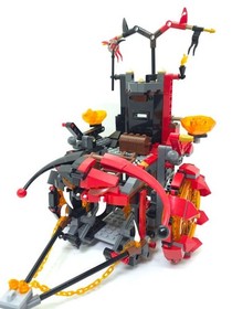 LEGO NEXO KNIGHTS Jestro's Volcano Lair 70323 Jestro's Evil Mobile 70316 As Is
