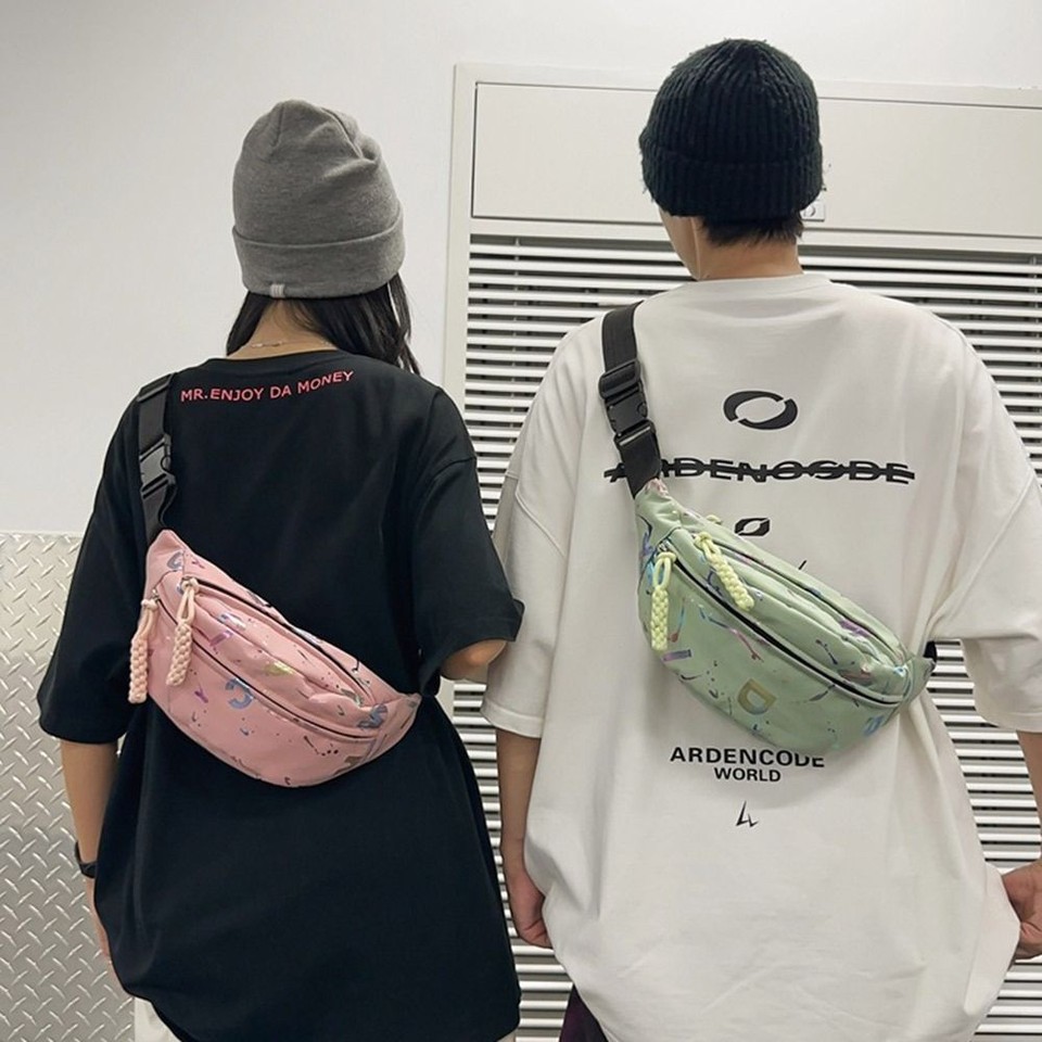 Fanny Pack Chest Shoulder Bag Multifunctional Half Moon Belt Bag Waist