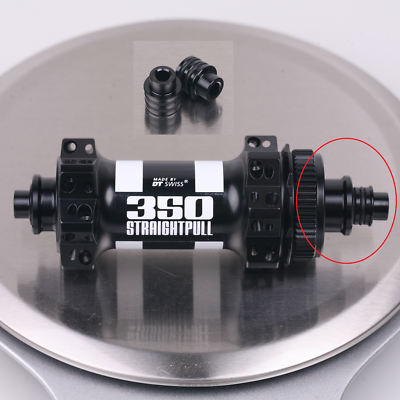 15mm Thru Axle to 5mm QR Hub Conversion Adapter fit Hope,DT SWISS