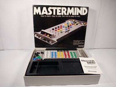 Vintage Mastermind Board Game (1981, Pressman) Complete