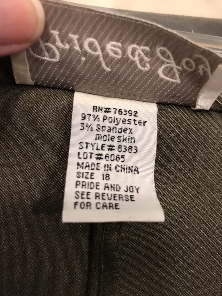 Blusa Pride & Joy Jaqueta Feminina Tri Cor Verde Preta Manga Longa Tamanho 18 Excelente Estado Usado - Imagem 4 de 4