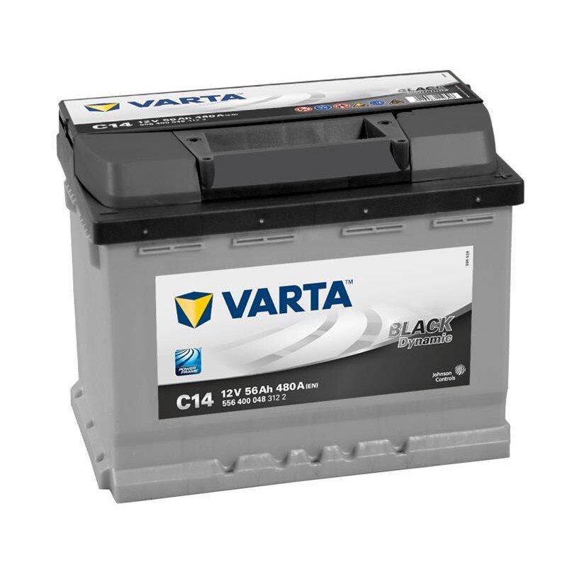 BATTERIA AUTO VARTA BLACK DYNAMIC C14 56AH