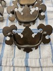 Vintage Lot Of 6 Pineapple Brass Dresser Drawer Handle Pull — photo 2