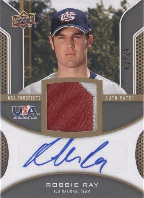 2009 Upper Deck Signature Stars - Robbie Ray #USA-RR - 1 of 1