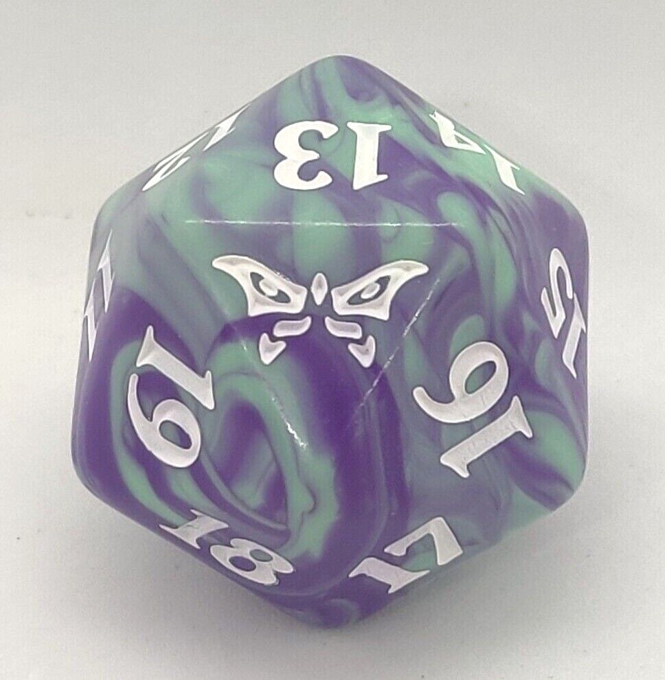 Magic The Gathering: D20 Oversized Spindown Dice, Choose Your Set MTG WOTC