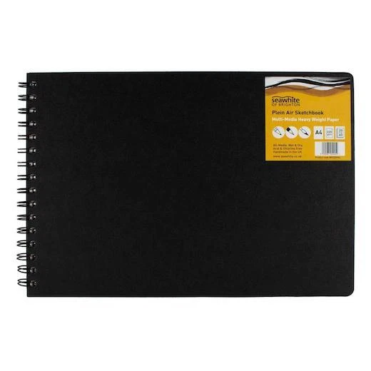 Seawhite 220gsm Plein Air Wire Bound Hardback Multi-Media Sketchbook