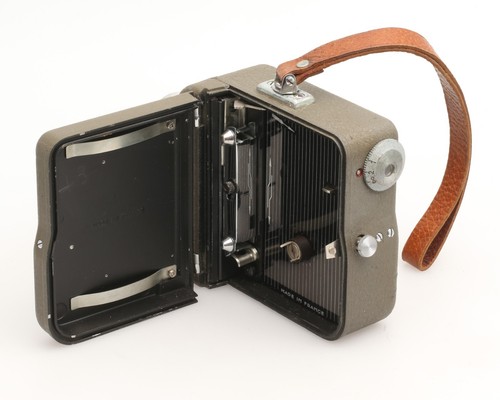 Cámara de película Pathé con objetivo Som Berthiot Paris Cinor 1,9/20 mm - Imagen 6 de 6