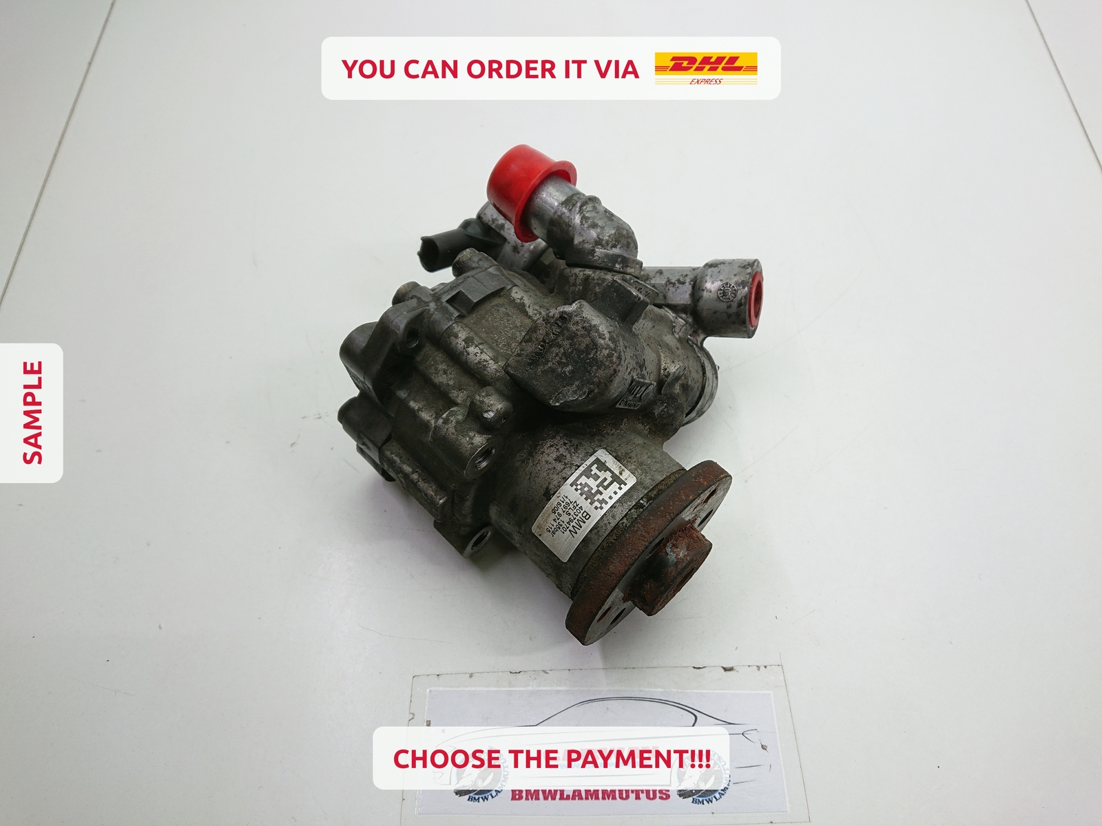 ✓✓✓BMW 523i N53 525i N52N 530i POWER STEERING PUMP 4037947 