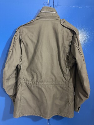 Vintage 60s Vietnam War Era US Army M65 Military Field Jacket
