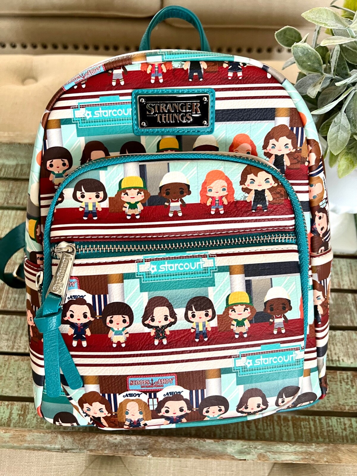 Loungefly Mini Backpack Stranger Things Starcour … - image 2