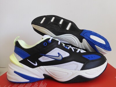 NIKE M2K TEKNO BLACK-METALLIC SILVER-BLUE-VOLT SZ 11 RARE! [CI2969-002]