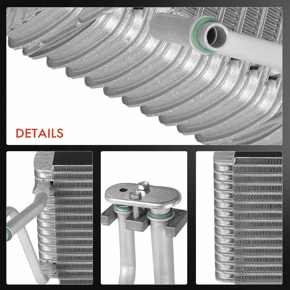A-Premium Rear A/C Evaporator Core For 2000-2005 Ford Excursion, 1997-2002 Expedition & Navigator