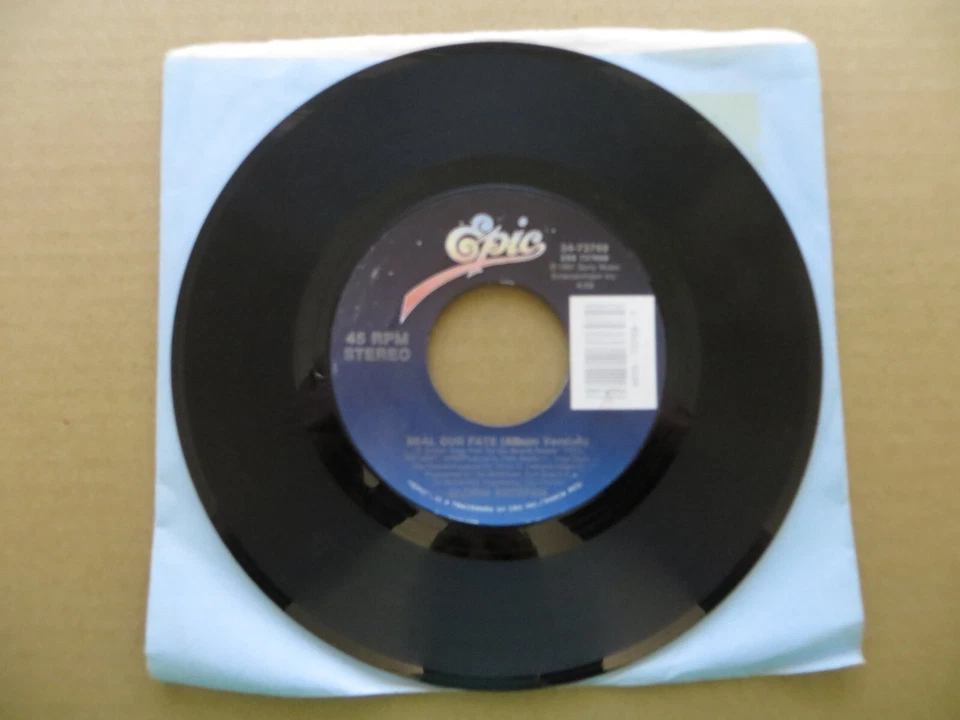 Gloria Estefan – Seal Our Fate - 1991 - Epic 34-73769 7" Single VG+/Generic - Image 4 of 4