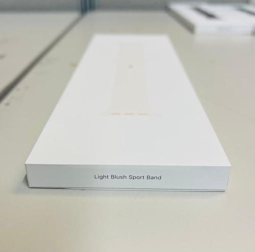Original Apple Watch Sport Band 46mm Light Blush - S/M For Apple Watch Series 10 - Picture 4 of 4