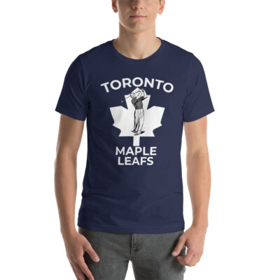 Funny Toronto Maple Leafs Golfing Logo gag gift idea leafs fan 
