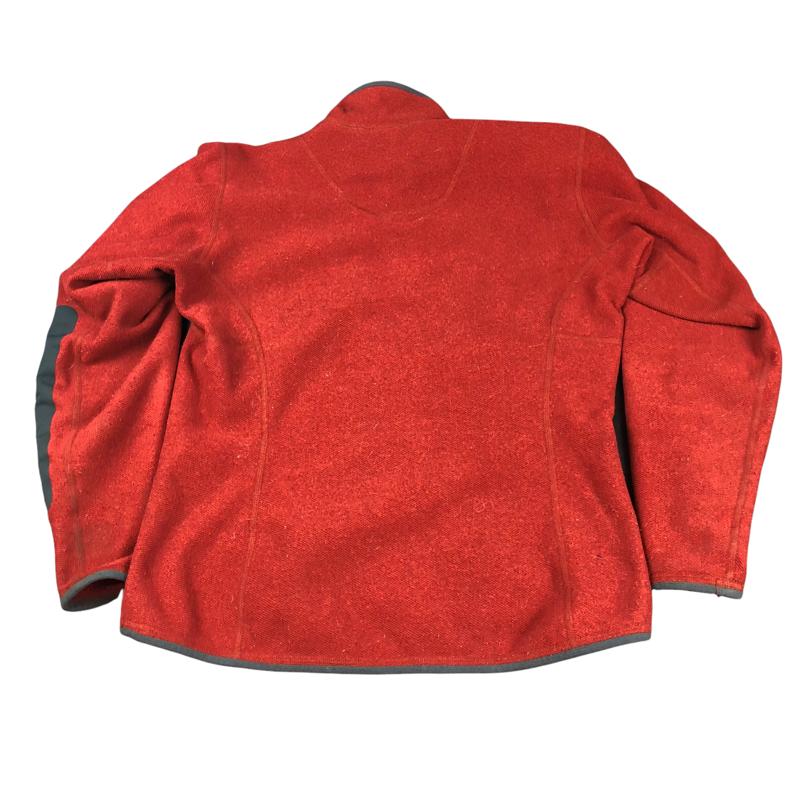 ARC'TERYX Giacca pullover in pile Arcteryx da donna 1 2 cerniera taglia large usata arancione