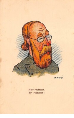 Illustrator - No. 63053 - Hansi No. 83 P. and J. Gallais - Herr Professor. Sir P