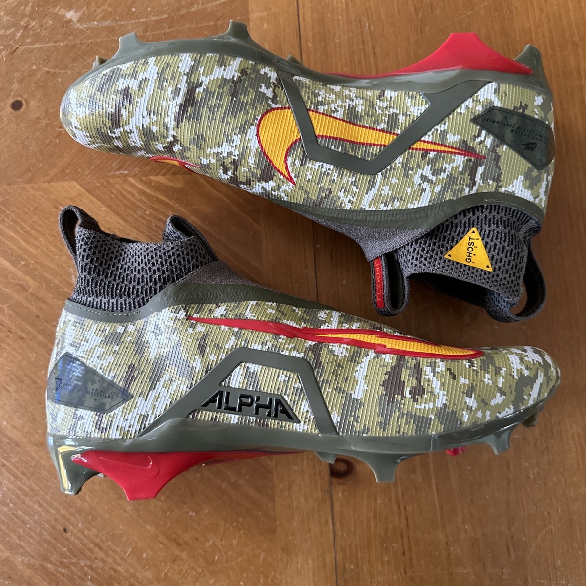 Men's Nike Alpha Menace Elite 3 Travis Kelce 'Digital Camo