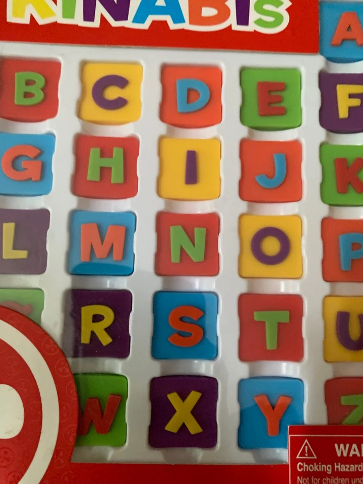 Nabi Fuhu KINABI 26 Piece Alphabet Letter Pack 2012 - Image 3 of 4